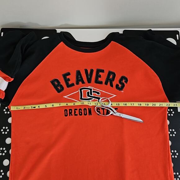 Knight Apparel Oregon State Beavers Long-Sleeve Shirt FLAWS | Men's Large - Picture 11 of 16